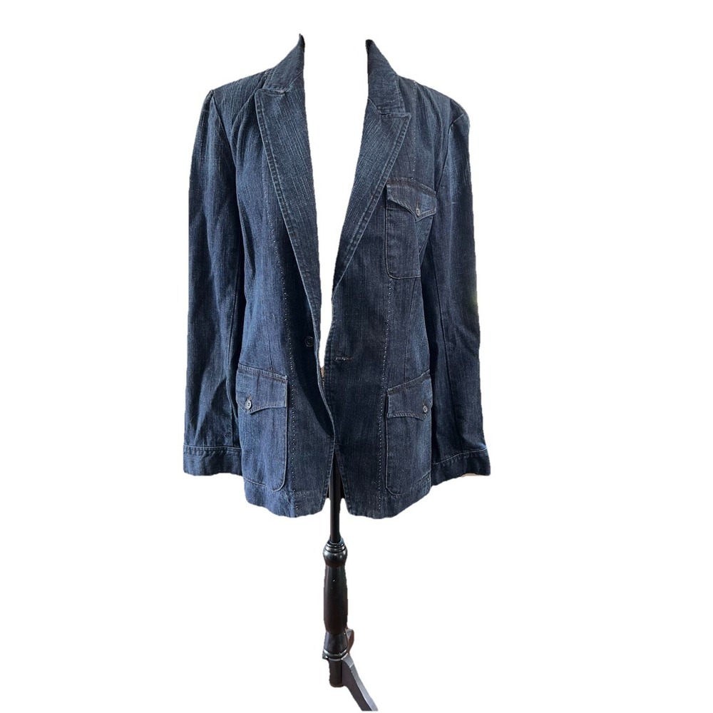 Capital Tailors‎ Women's  Denim Jean Jacket Size Medium